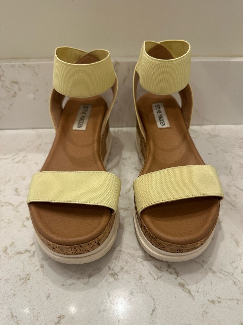 Steve Madden Elba Wedge Sandal 7 - Picture 2 of 9
